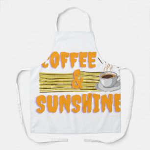 Koffie & Zonneschijn – Positieve Ochtendstemming Schort