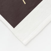 Koffie zorgt ervoor dat dit gebeurt fleece deken (Hoek)