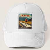 Koffie zorgt ervoor dat dit gebeurt trucker pet (Voorkant)