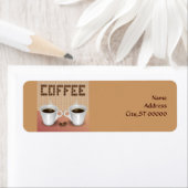 Koffieadres label (Insitu)