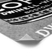 Koffieadvertentie Poster (Hoek)