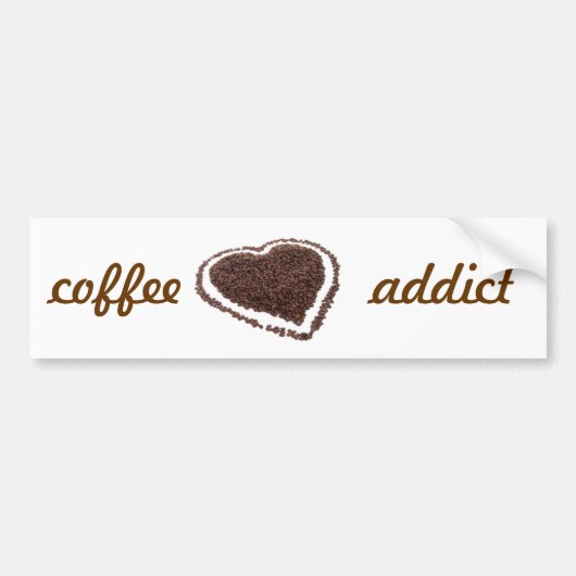 Koffieadvies Bumpersticker (Voorkant)