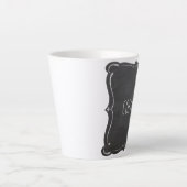 koffiealkbord latte mok (Voorkant)