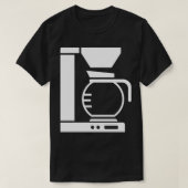 Koffieapparaat T-shirt (Design voorkant)