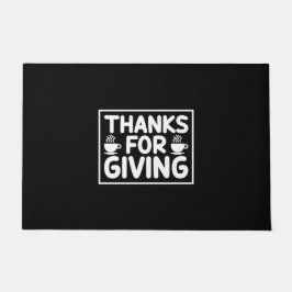 Koffieart-Bedankt voor het geven van Deurmat