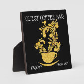 Koffiebalk Fotoplaat (Voorkant)