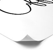 KoffiebalkPoster Poster (Hoek)