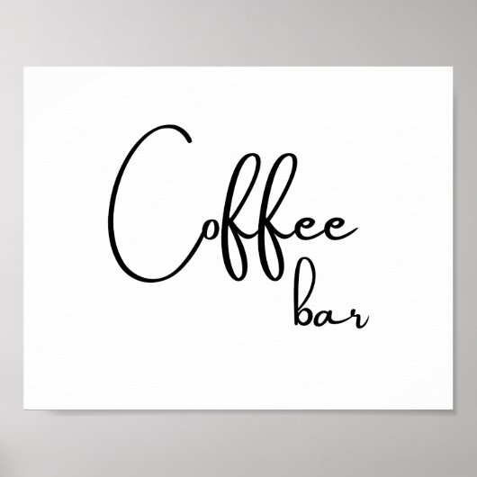 KoffiebalkPoster Poster (Voorkant)