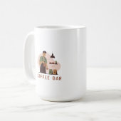 Koffiebar op een koffiemok (Voorkant links)