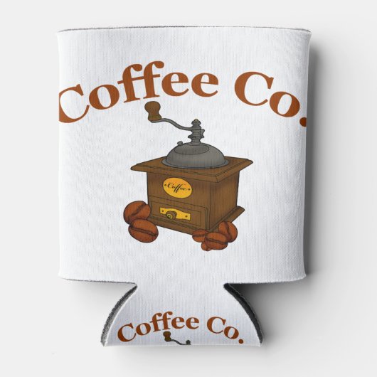 koffiebedrijf blikjeskoeler (Voorkant)