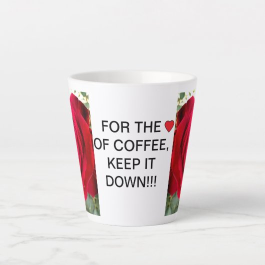 KOFFIEBEEKER LATTE MOK (Voorkant)