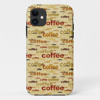 Koffiebehang iPhone 11 Hoesje