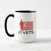 Koffiebeker 21 V ets Mok (Links)