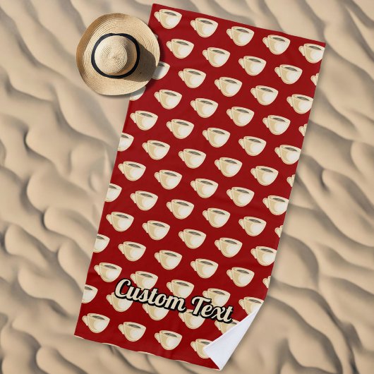 Koffiebeker badhanddoek