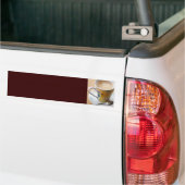 Koffiebeker Bumpersticker (Op Truck)