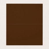 Koffiebeker en bonen | Barista Visitekaartjes (Binnenkant ongevouwen)