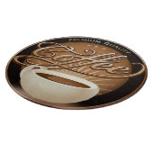 Koffiebeker- en koffiebeker snijplank (Hoek)