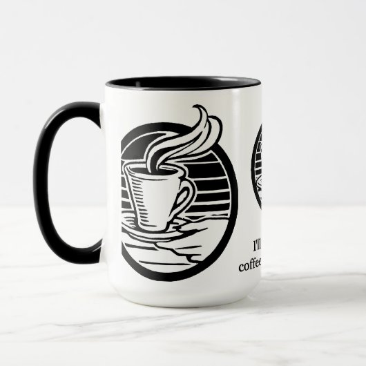 Koffiebeker Humor- Mok (Links)