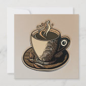 Koffiebeker Kaart (Voorkant)