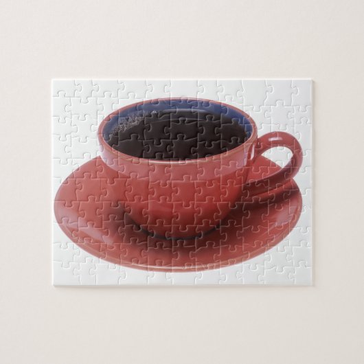 Koffiebeker Legpuzzel (Horizontaal)