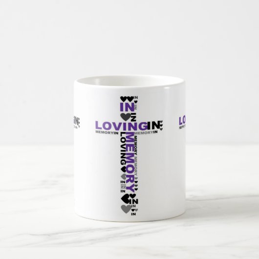 Koffiebeker Mok in het liefhebben van herinnerings (Center)
