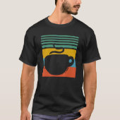Koffiebeker mok van koffieretro Design T-shirt (Voorkant)