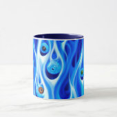 Koffiebeker - Ochtend Eyeballen Mok (Midden)