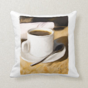Koffiebeker Oorspronkelijke kunstontwerppiloot Kussen