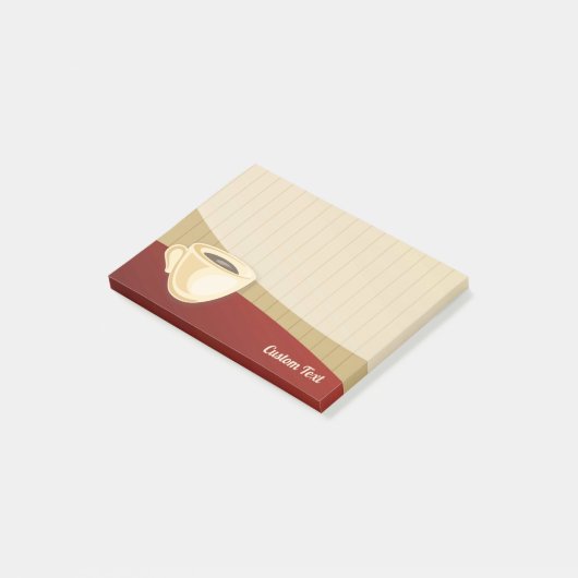 Koffiebeker Post-it® Notes (Schuin)
