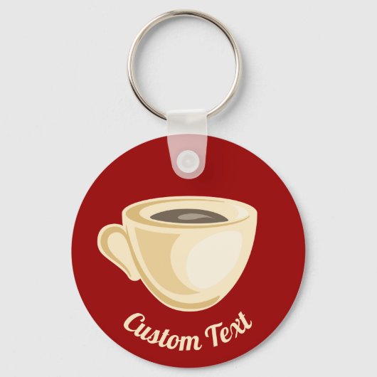 Koffiebeker Sleutelhanger (Voorkant)