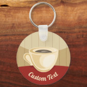 Koffiebeker Sleutelhanger (Voorkant)