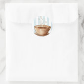 Koffiebeker sticker (Tas)