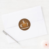 Koffiebeker Sticker (Envelop)