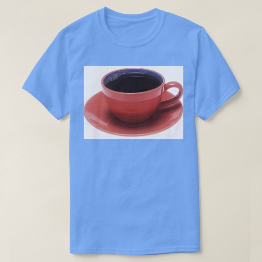 Koffiebeker T-shirt (Design voorkant)