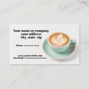 Koffiebeker Visitekaartje