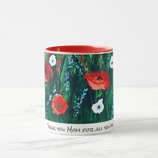 Koffiebeker voor haar acrylschilderende cadeau mok (Midden)