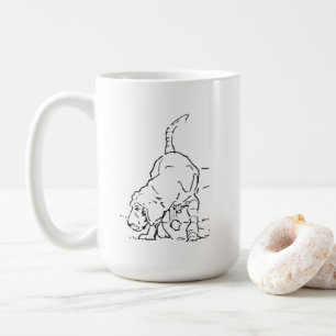 Koffiebeker voor hondenliefhebbers, Beagle-illustr Koffiemok