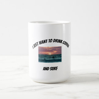 Koffiebeker voor surflover magische mok