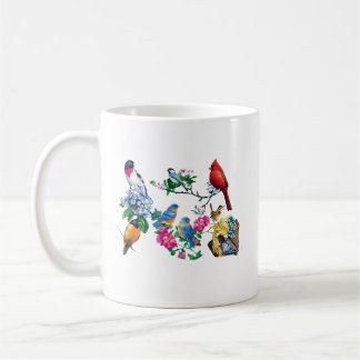 Koffiebeker voor vogelliefhebbers koffiemok