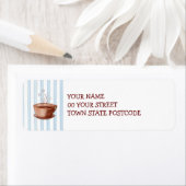 Koffiebekerlogo Etiket (Insitu)