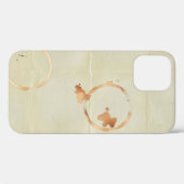 Koffiebevlekte iPhone / iPad hoesje (Achterkant (horizontaal))