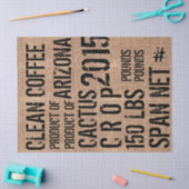 Koffiebonbakketpapier Tissuepapier (Craft)