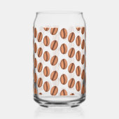 Koffiebonen Blikvorm Glas (Rechts)
