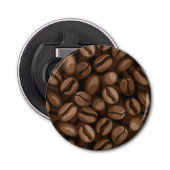 Koffiebonen Button Flesopener (Voorkant)