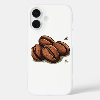 koffiebonen iPhone 16 hoesje