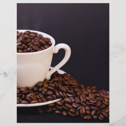 Koffiebonen Flyer (Voorkant)