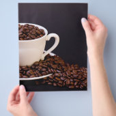 Koffiebonen Flyer (Hand)
