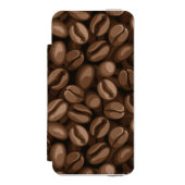 Koffiebonen Incipio iPhone Portemonnee Hoesje (Voorkant Agenda)