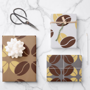 Koffiebonen inpakpapier Papier Bonen Gift Wrap Vel