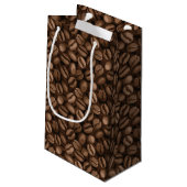 Koffiebonen Klein Cadeauzakje (Achterkant Gekanteld)